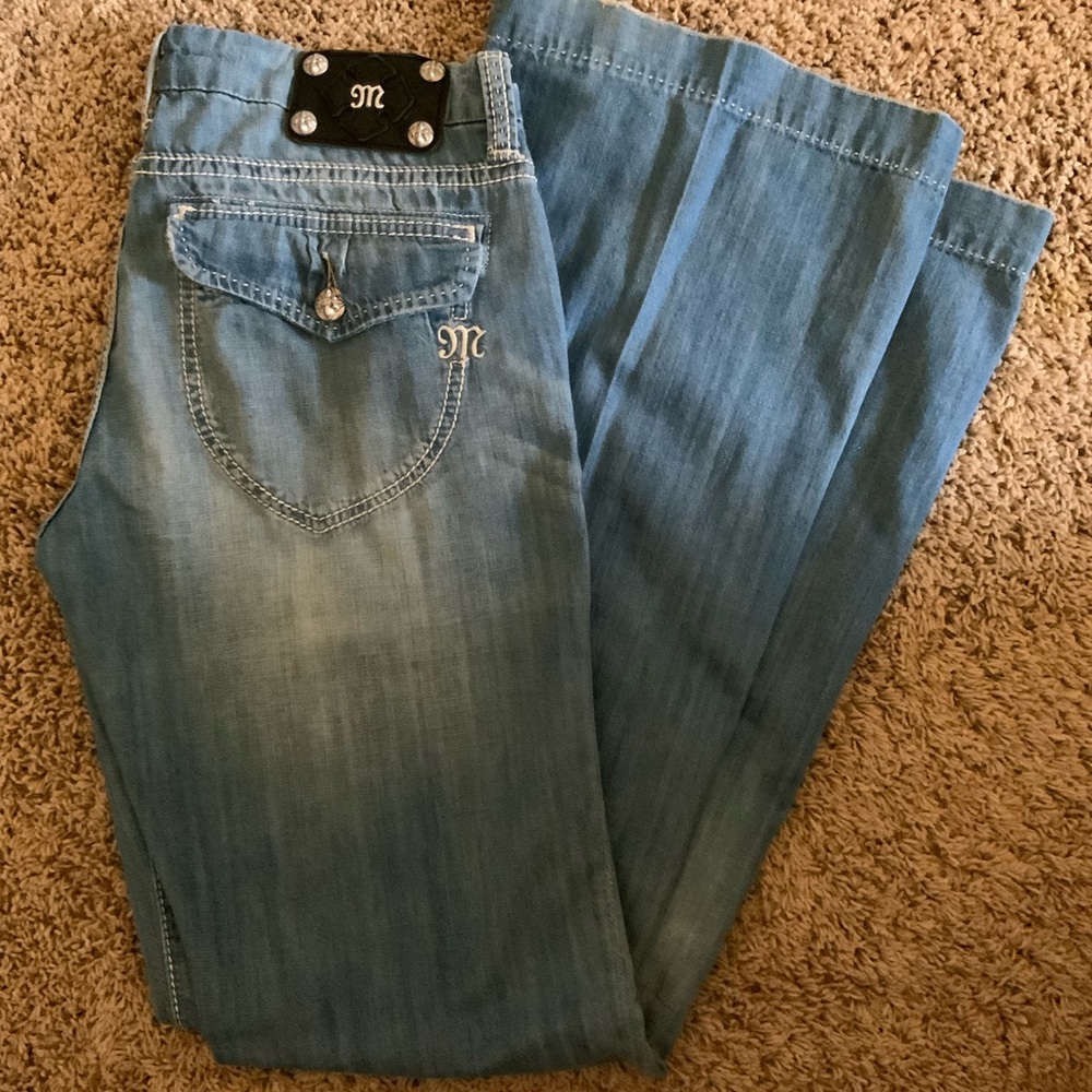 Miss Me Wide Leg Jean